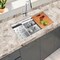 Nantucket Sinks 28In. Prep-Station Single Bowl Undermount Stainless Steel Kitchen Sink with Included Accessories SR-PS2-2818-16 - alternate 2